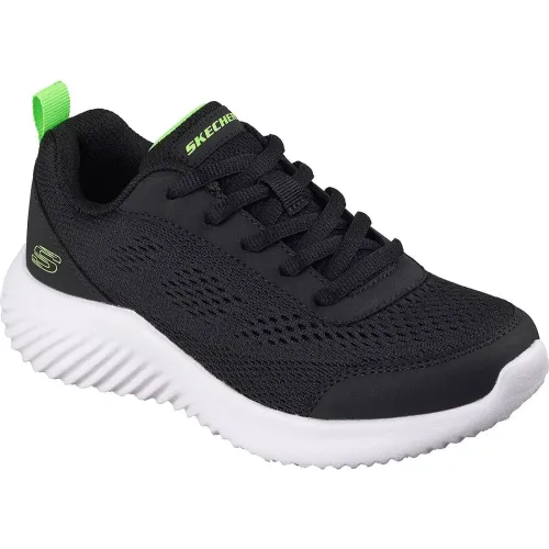Zapatillas Skechers Urbanas Niños Bounder color negro | Platanitos