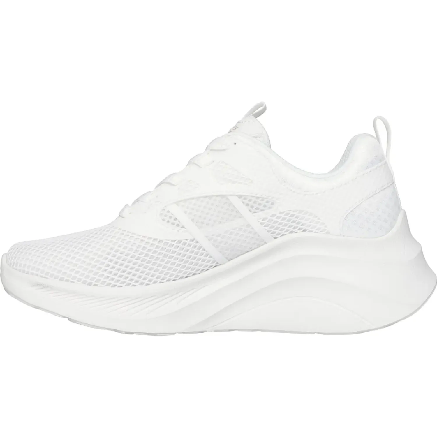 Zapatillas Skechers Urbanas Mujer Bobs Chaos High color blanco | Platanitos