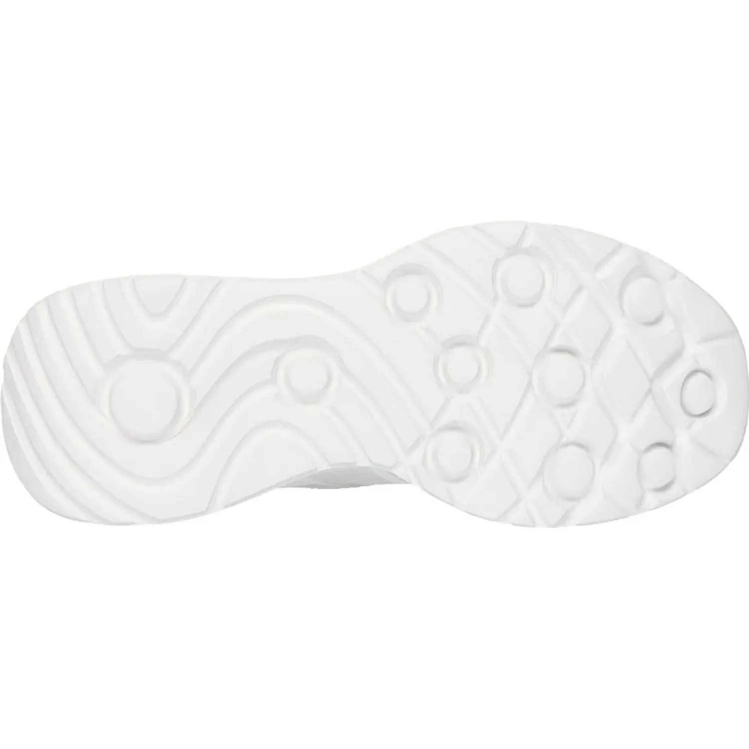 Zapatillas Skechers Urbanas Mujer Bobs Chaos High color blanco | Platanitos