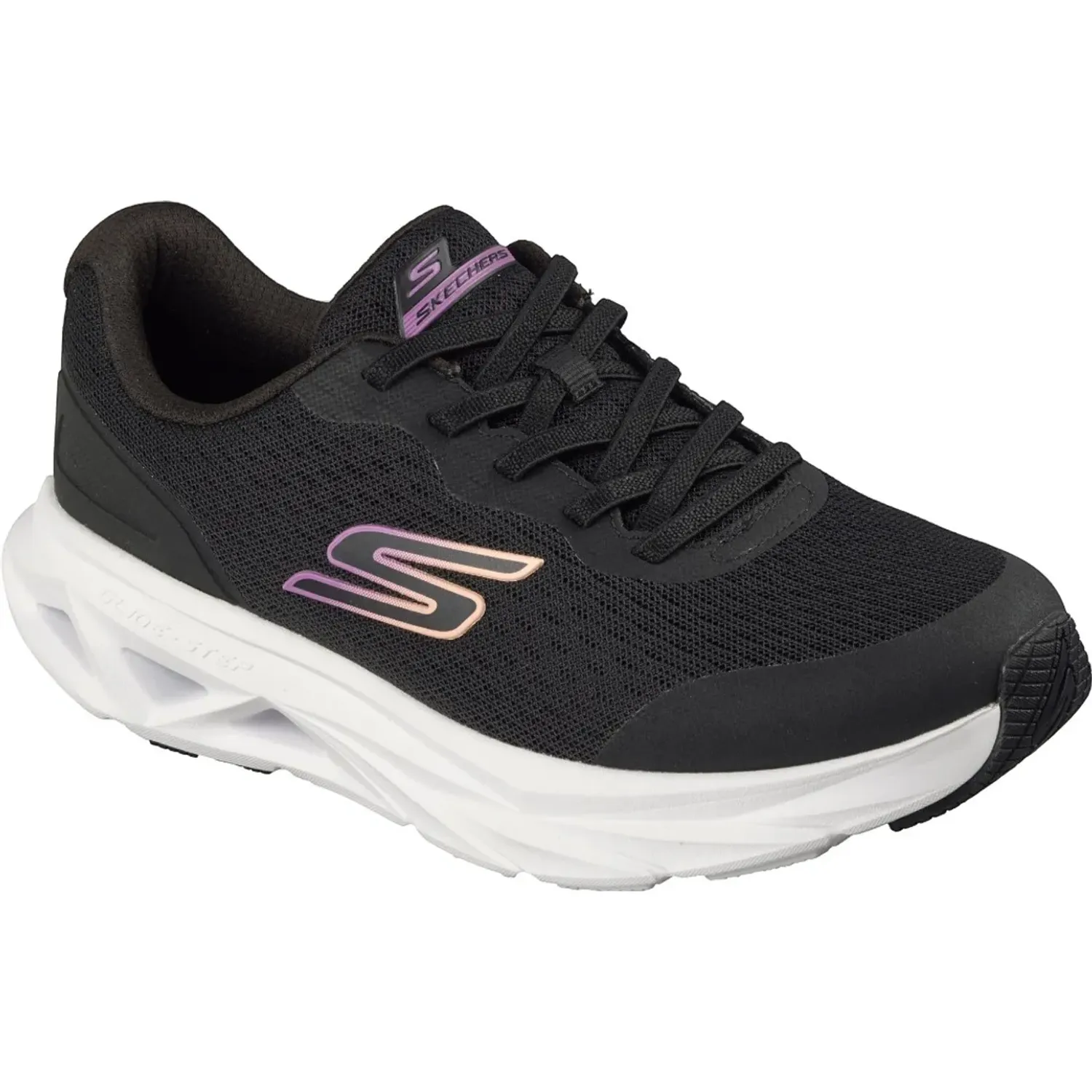 Skechers Zapatillas Skechers Urbanas Mujer Glide-Step Vortex color negro | Platanitos