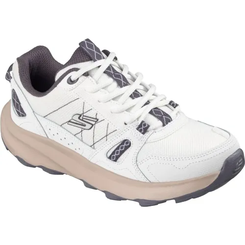 Zapatillas Skechers Urbanas Mujer Ridge Oak color blanco | Platanitos