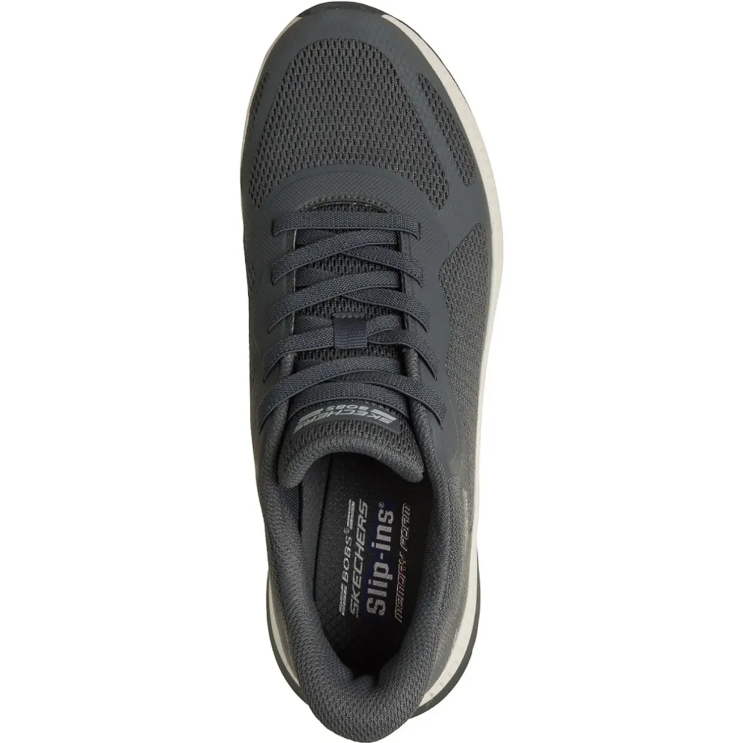 Zapatillas Skechers Urbanas Hombre Slip-Ins Bobs Squad 4 color gris | Platanitos