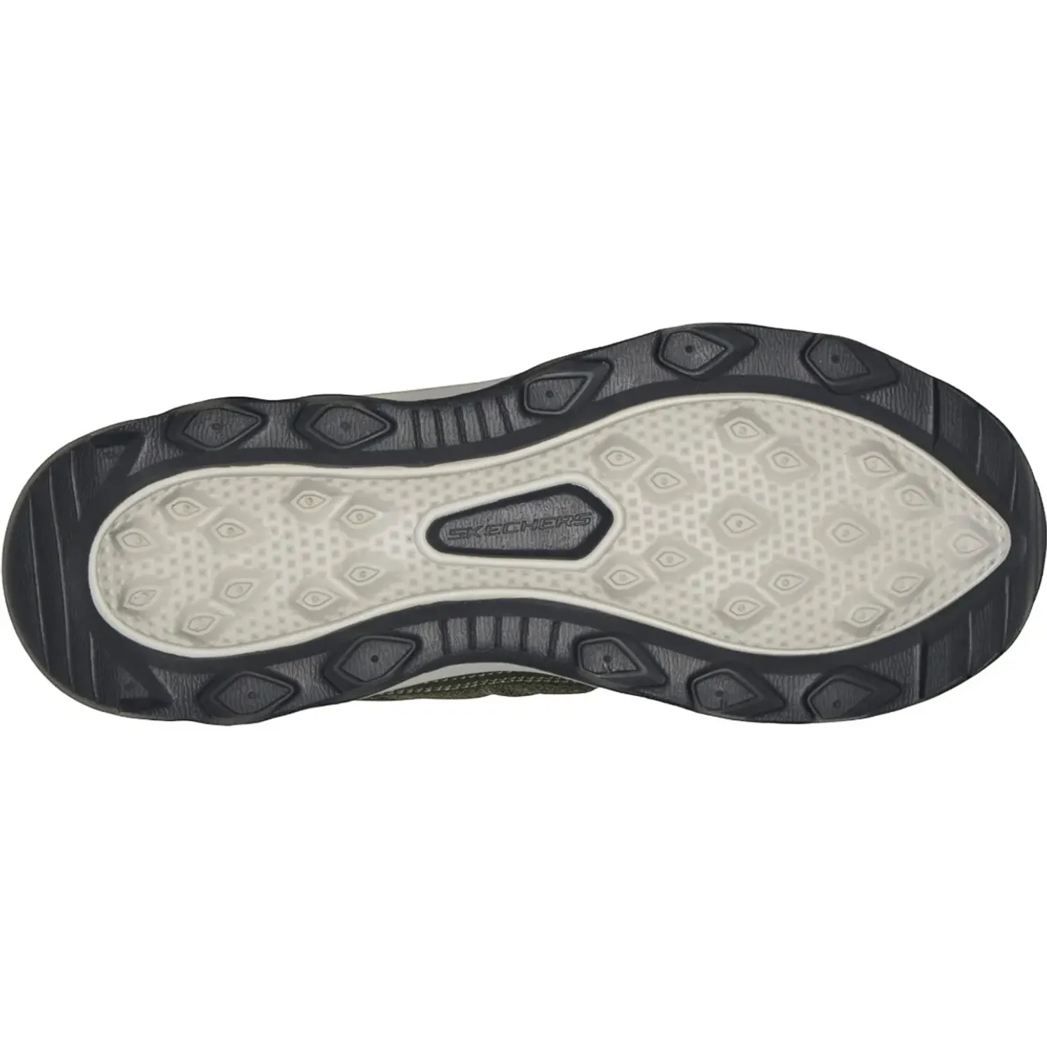 Zapatillas Skechers Urbanas Hombre Ridge Oak color oliva | Platanitos