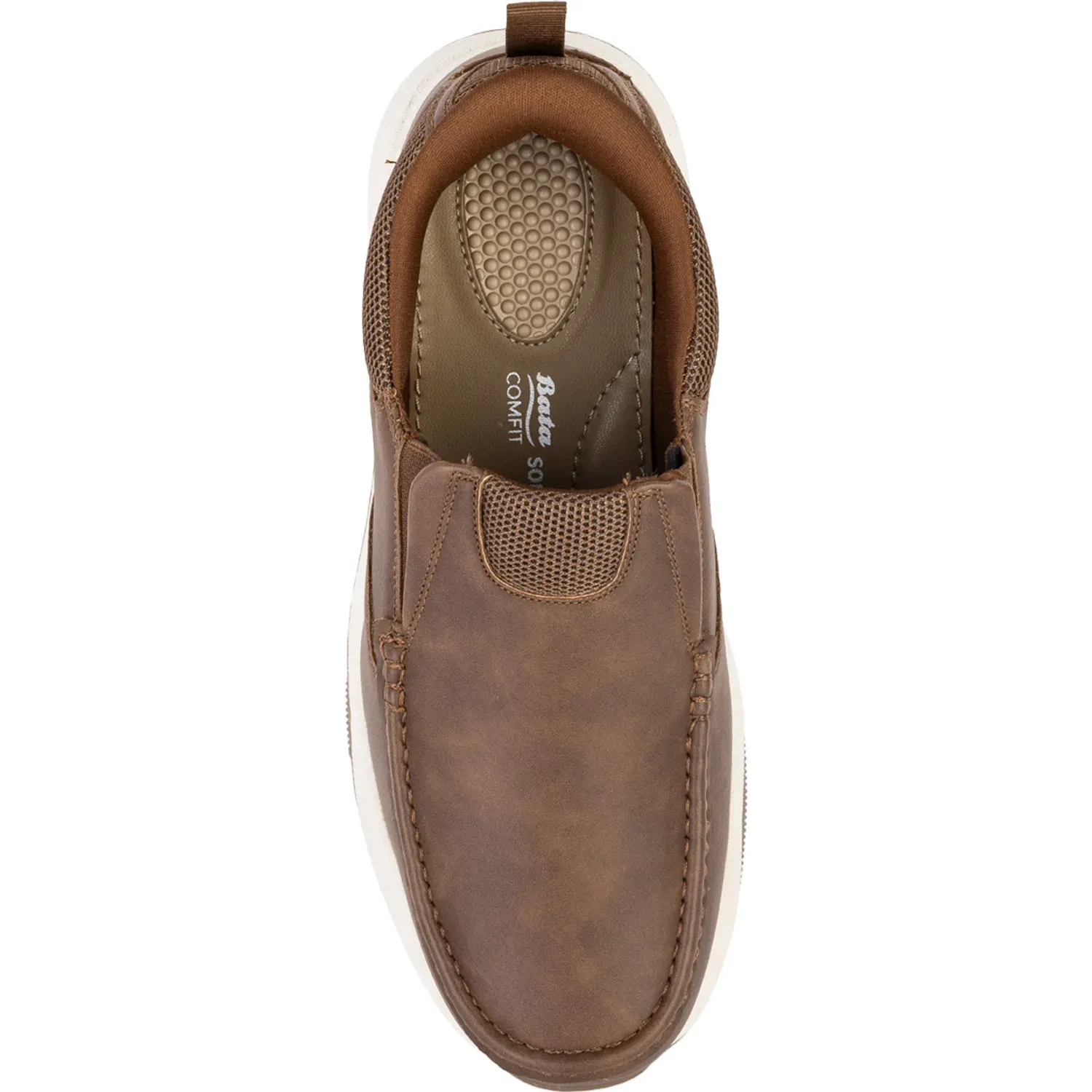 Calzado Bata Comfit  Casual Hombre Philip color dark brown | Platanitos