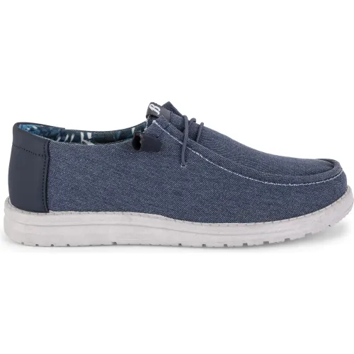 Calzado Bata Casual Hombre Mancora color azul | Platanitos