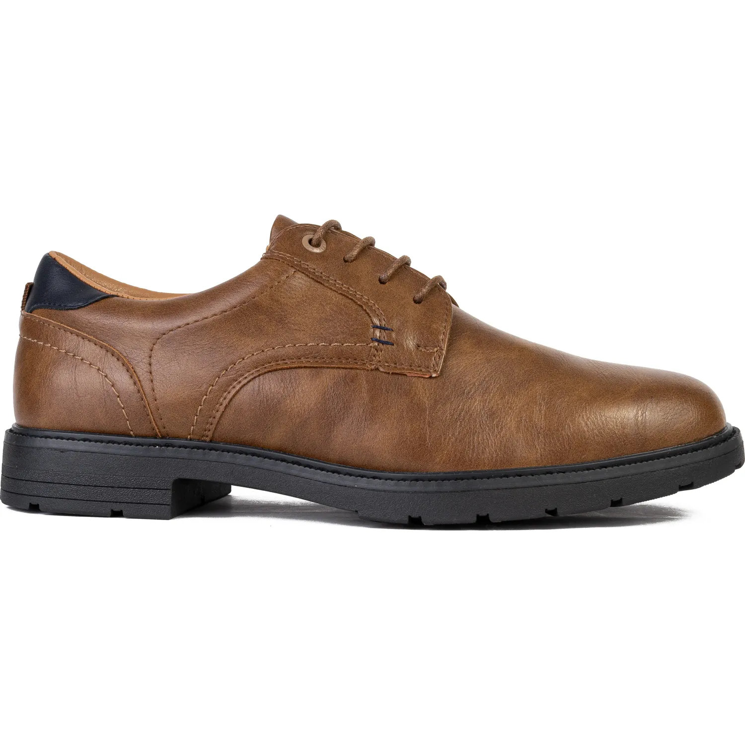 Calzado Bata Comfit De Vestir Confort Hombre Achille color camel | Platanitos