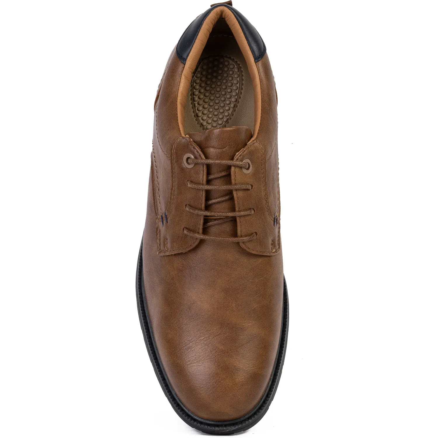 Calzado Bata Comfit De Vestir Confort Hombre Achille color camel | Platanitos