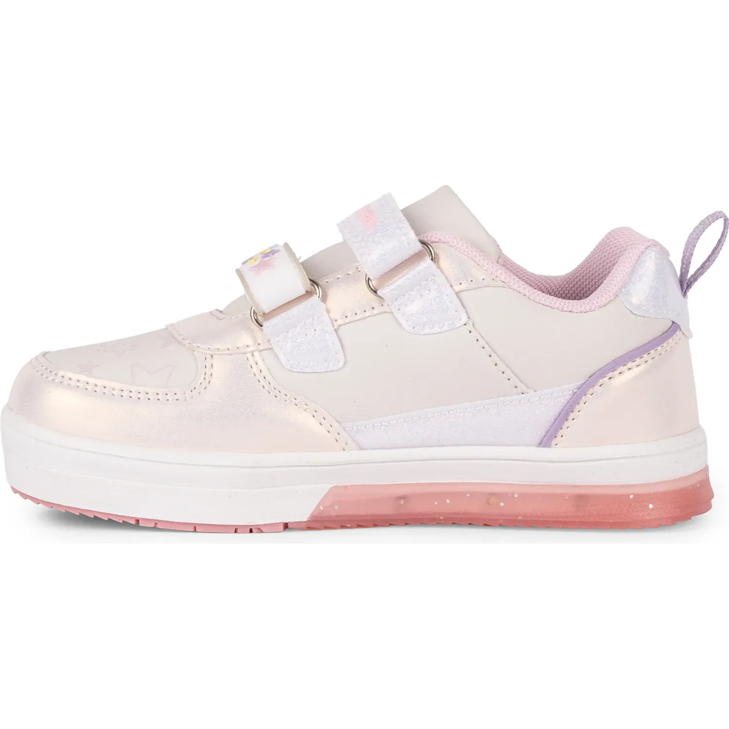 Bubble Gummers Zapatillas Bubble Gummers Urbanas Con Luces Niña Neon color beige | Platanitos