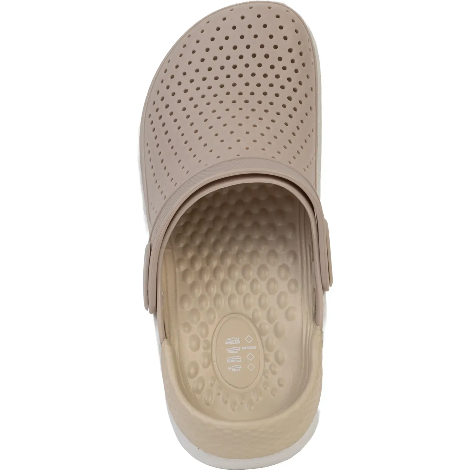 Sandalias Bata Confort Mujer Mayra color beige | Platanitos
