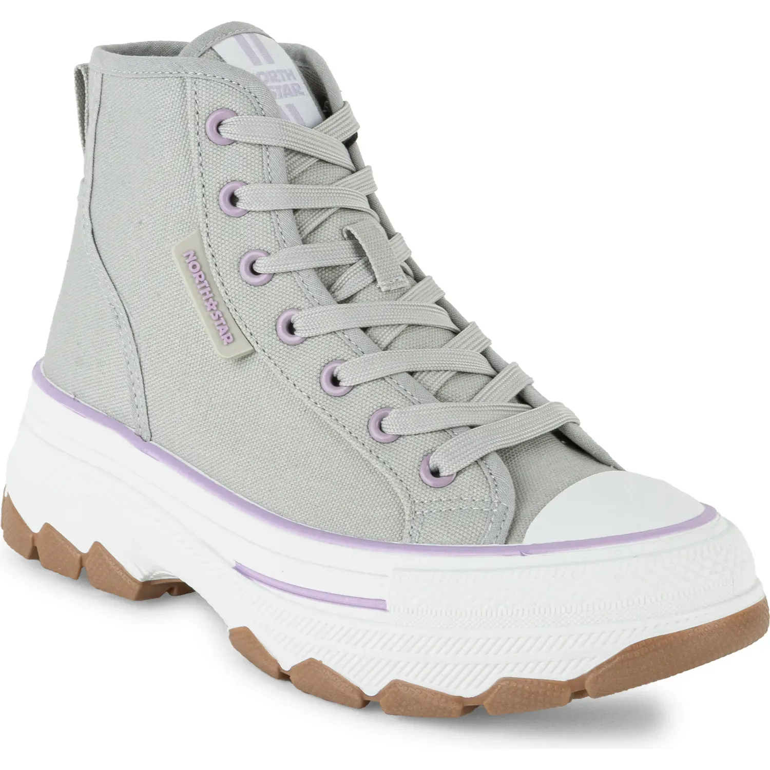 Zapatillas North Star Urbanas Dama Hare color gris | Platanitos