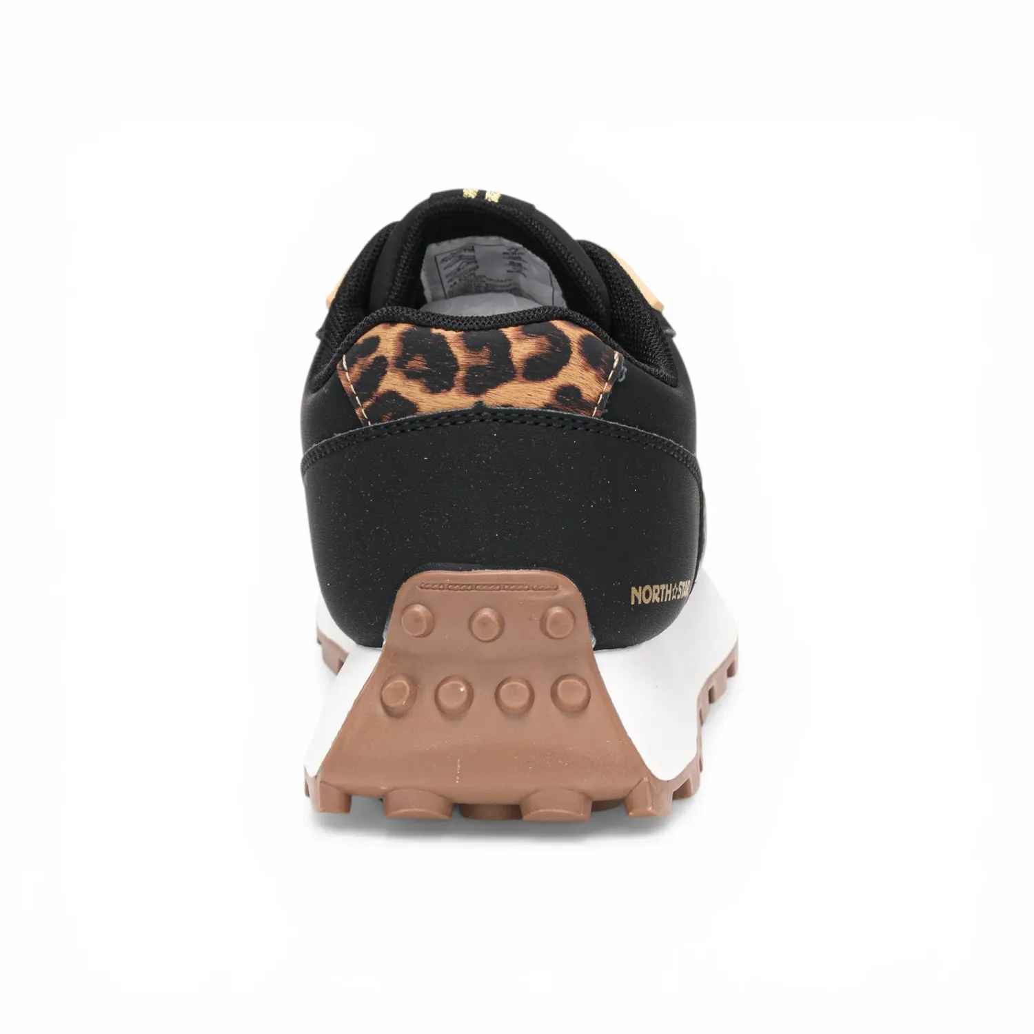 Zapatillas North Star Urbanas Dama Silvana color negro | Platanitos