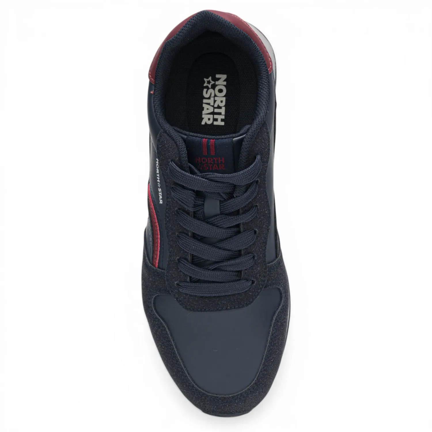 Zapatillas North Star Urbanas Caballero Sirion color navy/burgundy | Platanitos