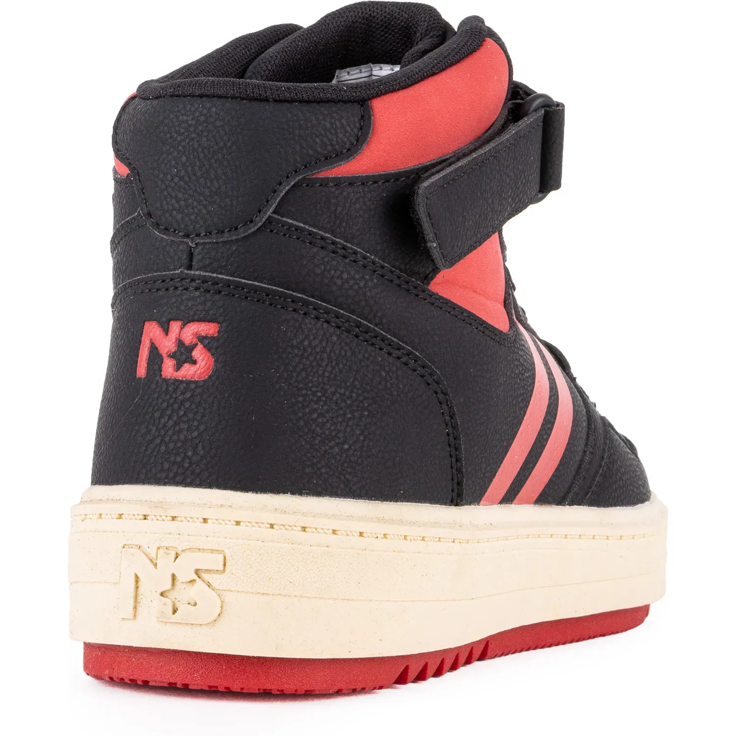 Zapatillas North Star Urbanas Caballero Replay color black/red | Platanitos