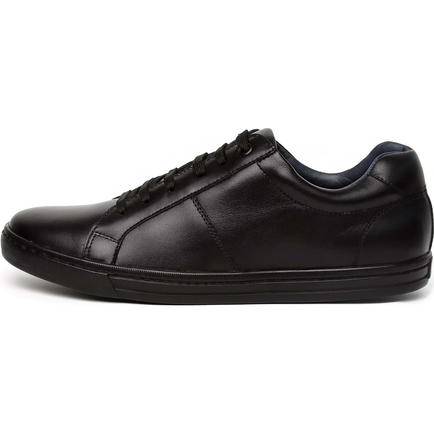 Hanover Zapatilla Hanover Casual Hombre Napa color negro | Platanitos