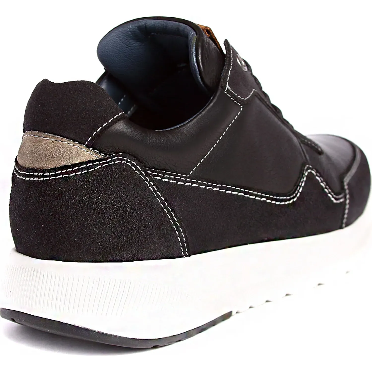 Hanover Zapatilla Hanover Casual Hombre Rustico color negro | Platanitos