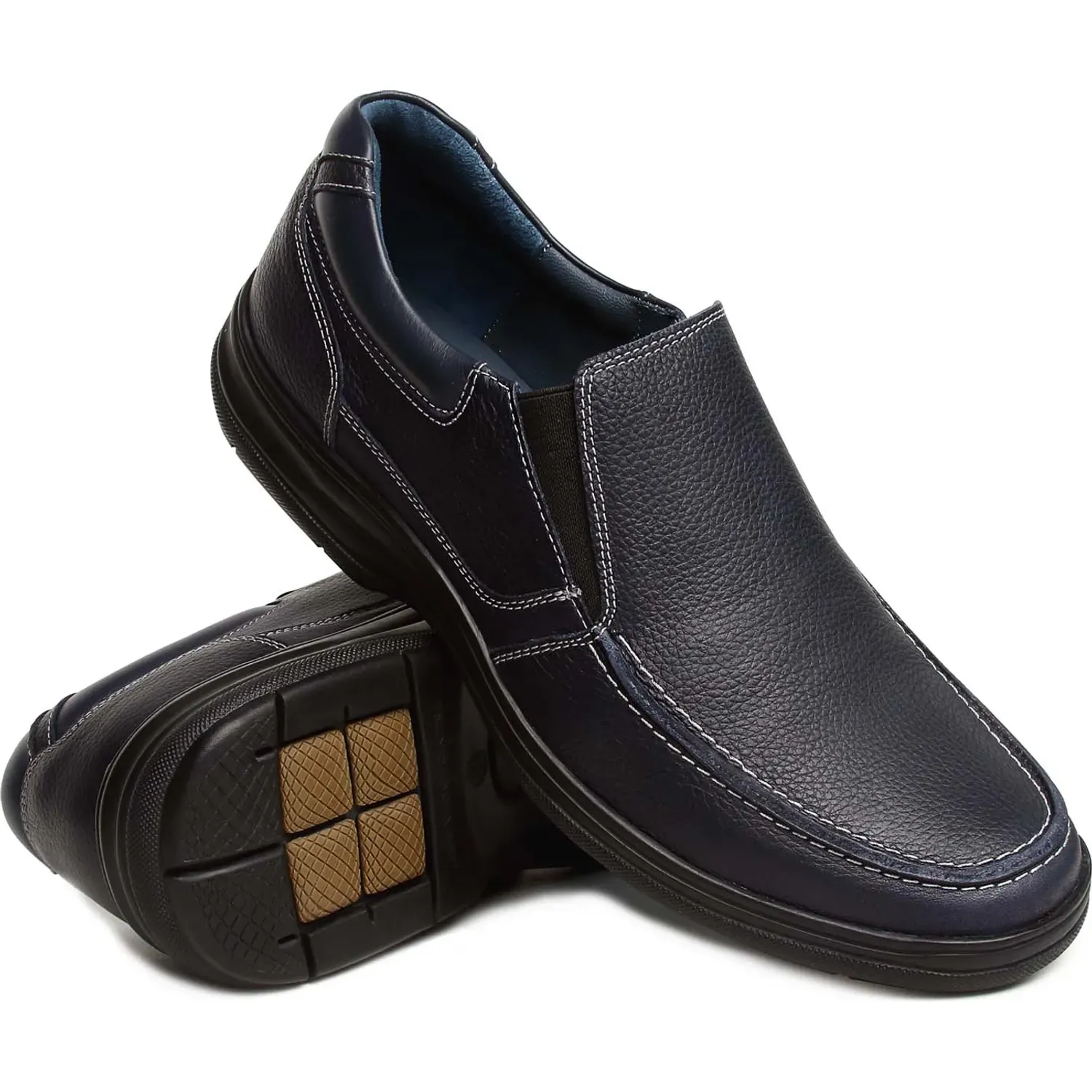 Zapato Hanover Casual Hombre Rustico color azul | Platanitos