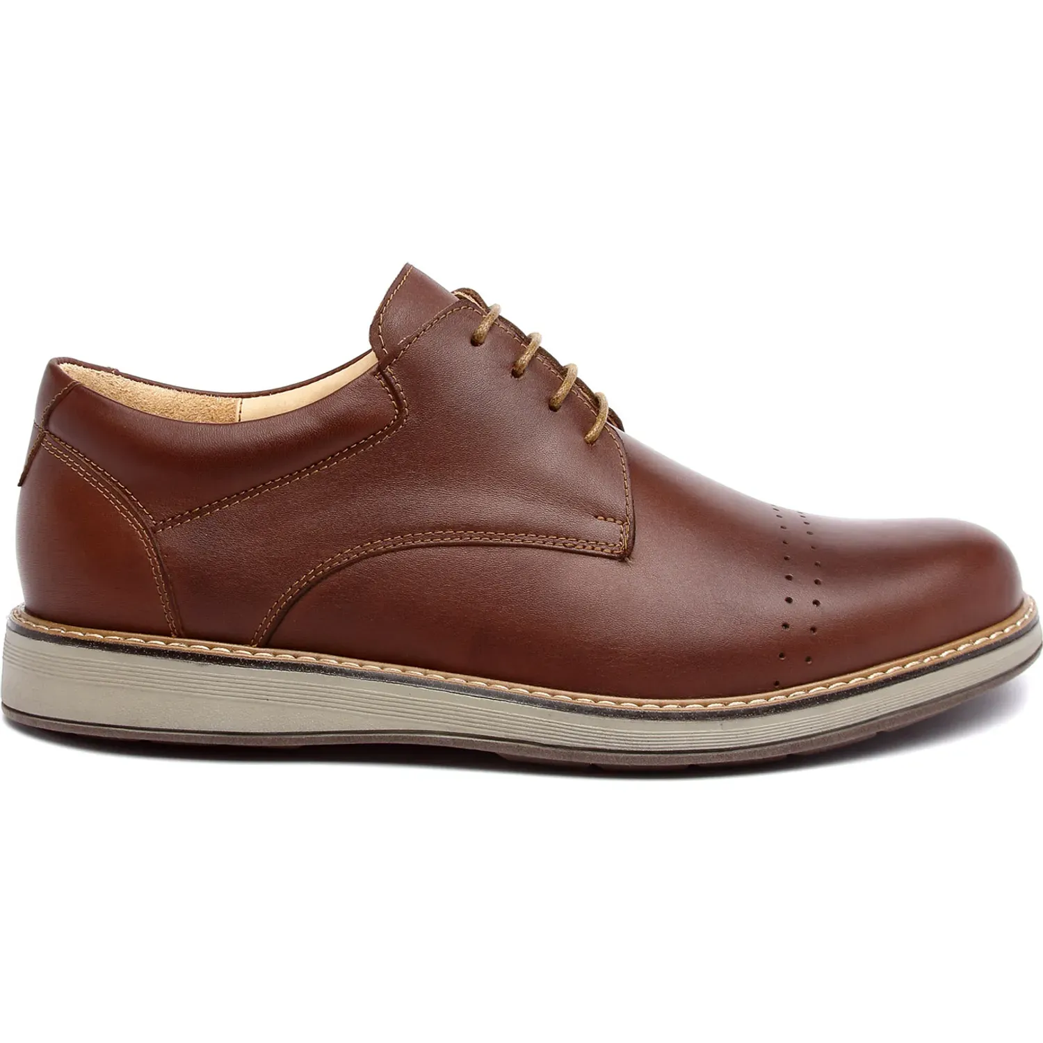 Zapato Hanover Casual Hombre Crust color marron | Platanitos