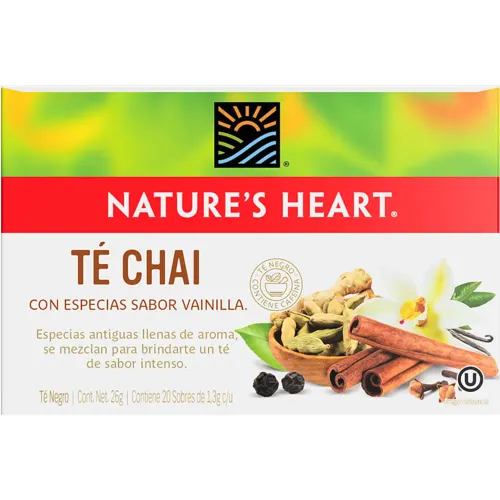 NATURES HEART Varios modelo Infusion Te Chai 20 Sobres varios 2026031821591113364  