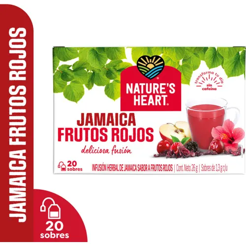 NATURES HEART Varios modelo Infusion Te Jamaica Y Frutos Rojos 20 Sobres varios 2026031821591113370  
