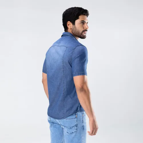 KANSAS Camisa Manga Corta Hombre Farid Regular Fit