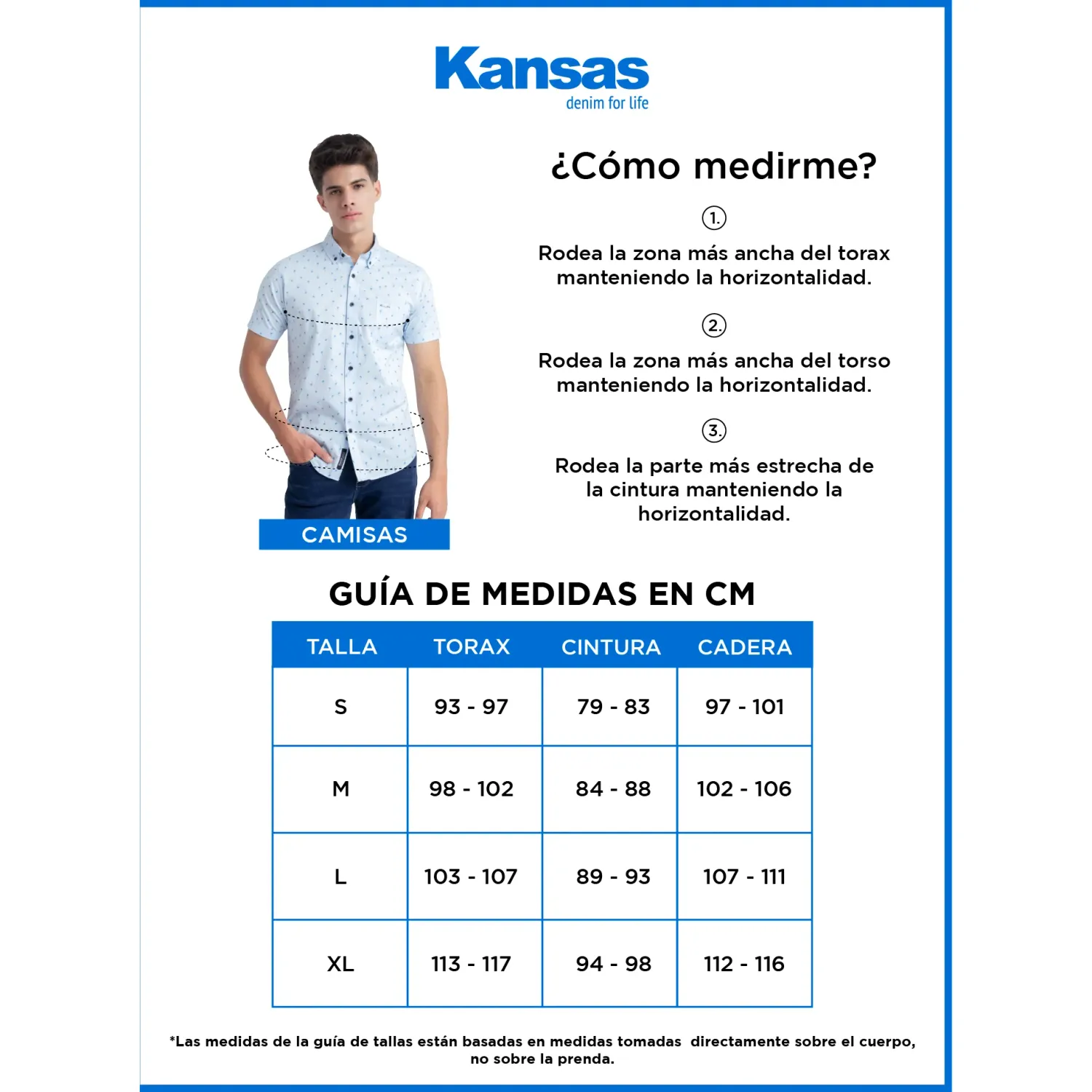 KANSAS Camisa Kansas Manga Corta Hombre Farid Regular Fit color pepper | Platanitos
