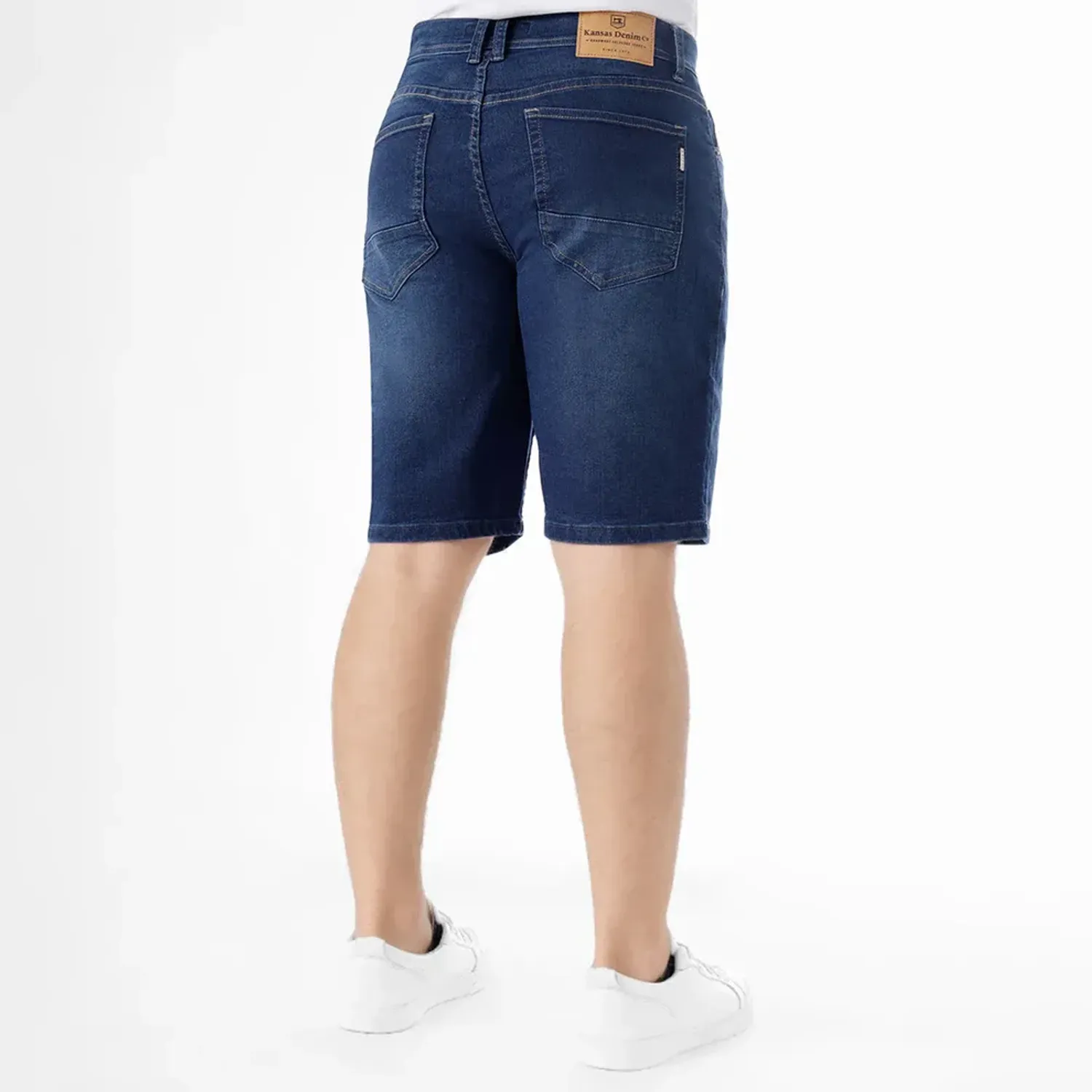 Short Kansas Hombre Kc9555 Slim Fit color pepper | Platanitos
