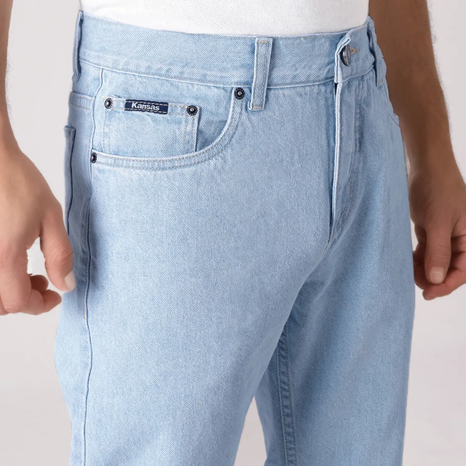 Jeans Kansas Hombre 715 Clasico Recto color diamante | Platanitos