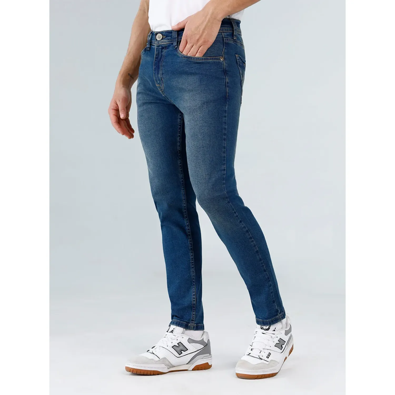 Jeans Kansas Hombre K01501-408 Skinny color pepper | Platanitos