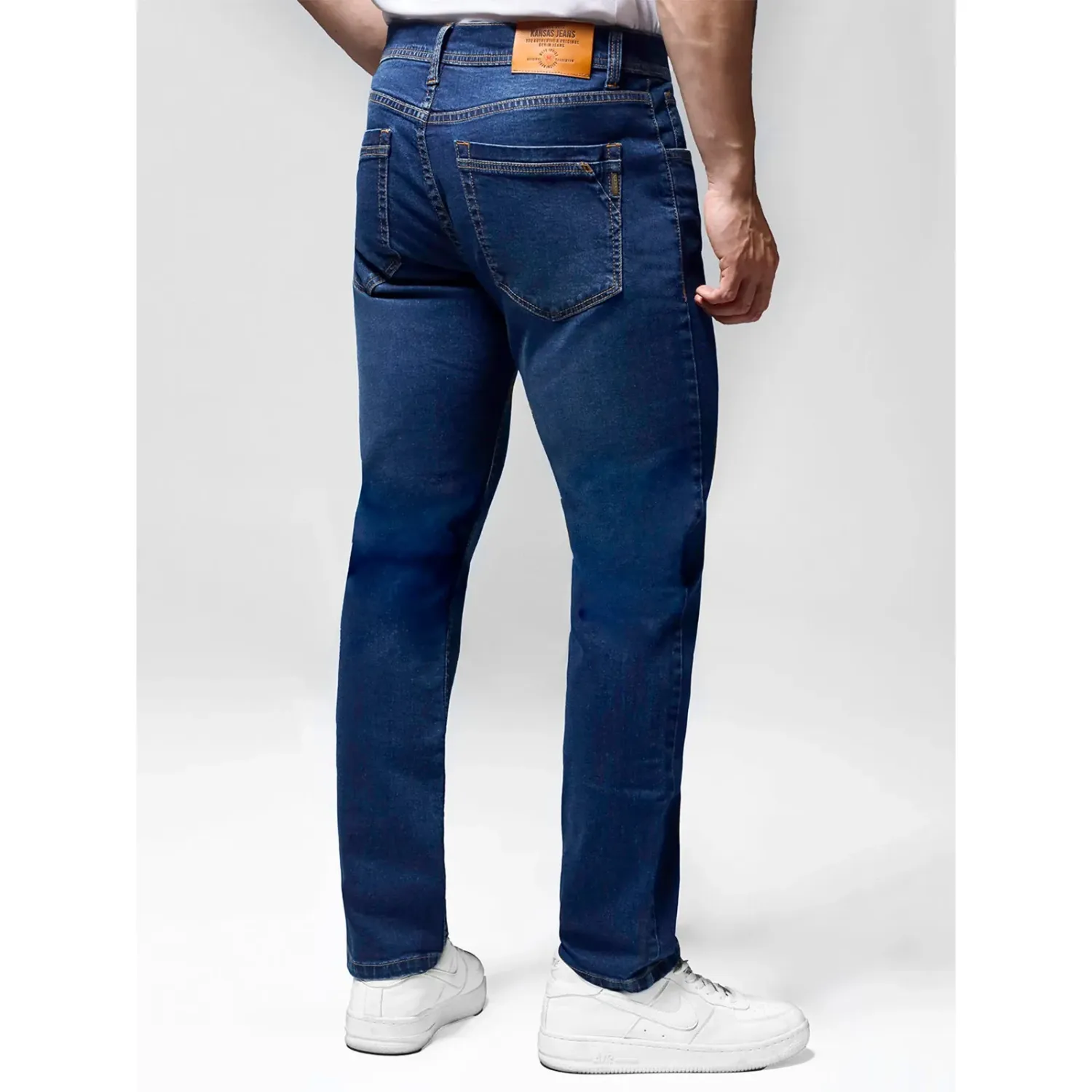Jeans Kansas Hombre K01501-408 Skinny color cristal | Platanitos