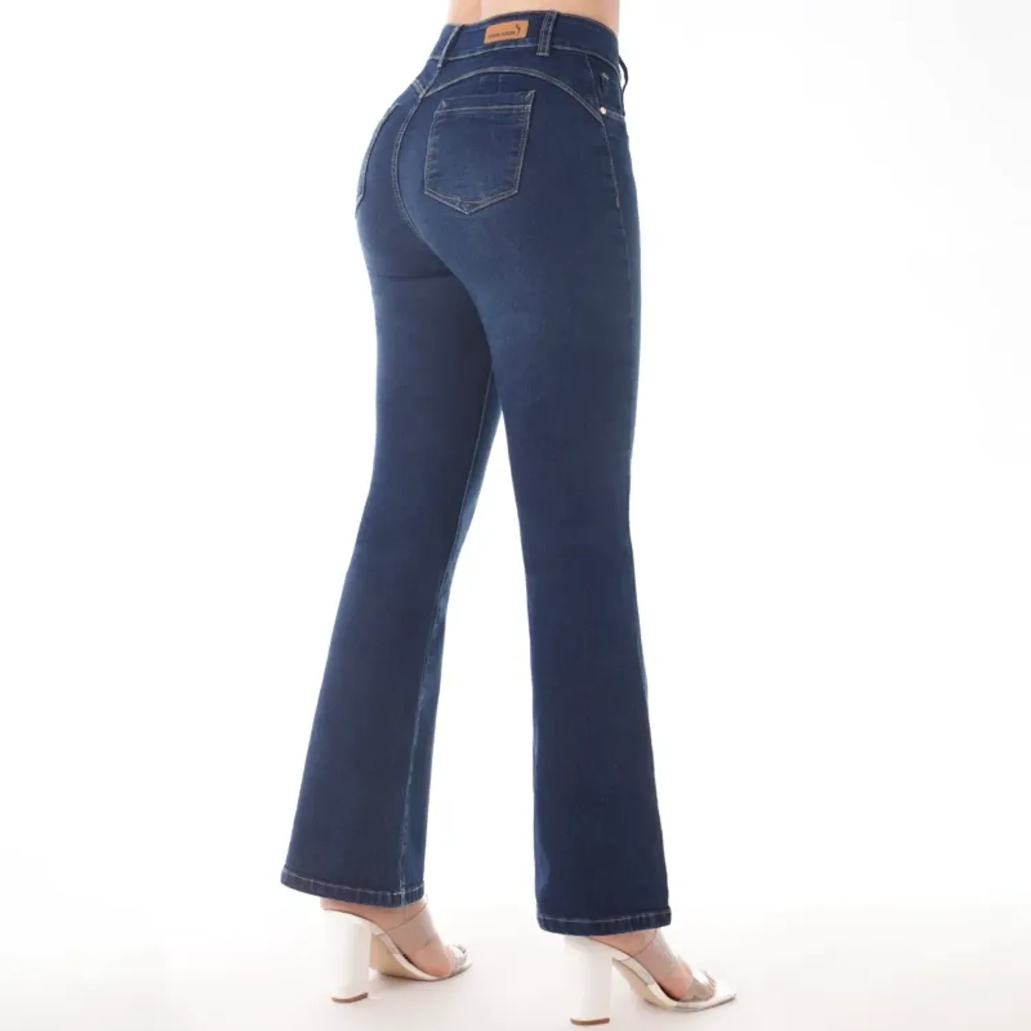 Jeans Kansas Mujer Be0250 Cintura Flare 1b color pepper | Platanitos