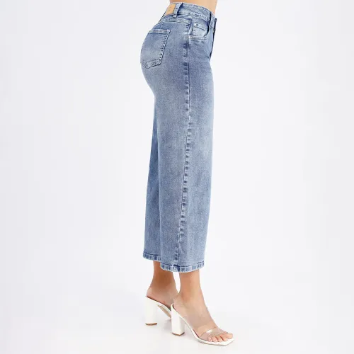 KANSAS Jeans Mujer K14417 Culotte Cintura 1b