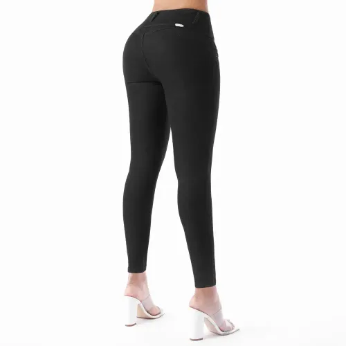 KANSAS Jeans Mujer O11569 Cintura 3b Pitillo S/B