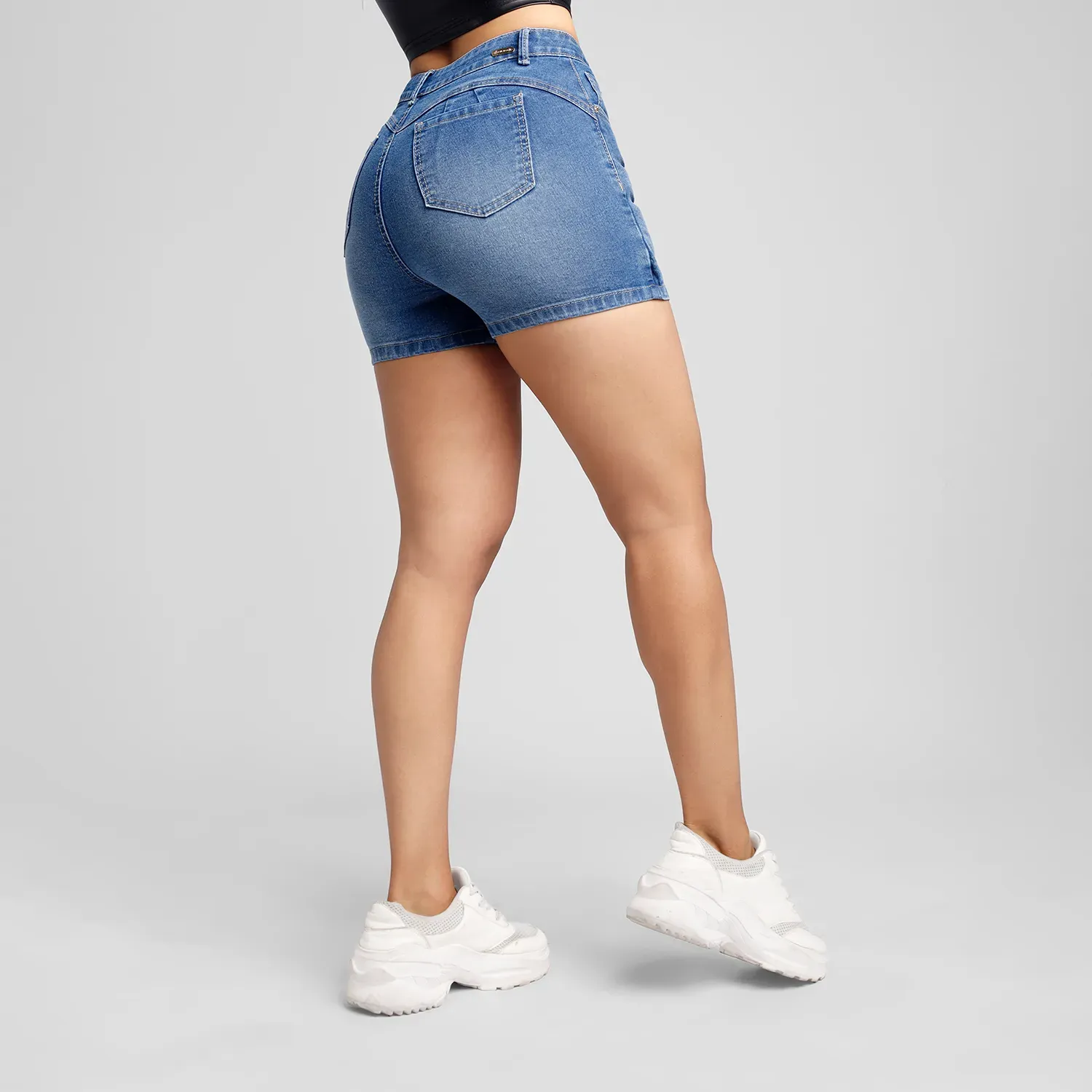 Falda Kansas Short Mujer O15025 Cintura 1b color cristal | Platanitos