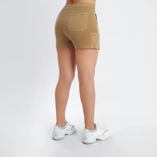 KANSAS Falda Short Mujer O15053 Cruzada