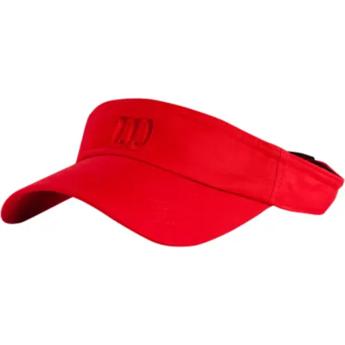 Visera Wilson Deportiva Mujer Pro Staff color rojo | Platanitos