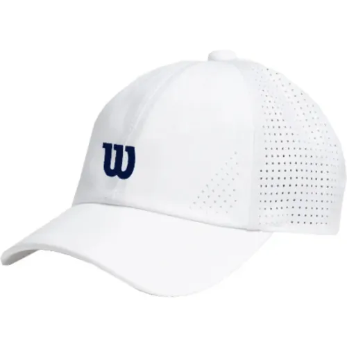 Gorro Wilson Deportivo Unisex Rush color blanco | Platanitos