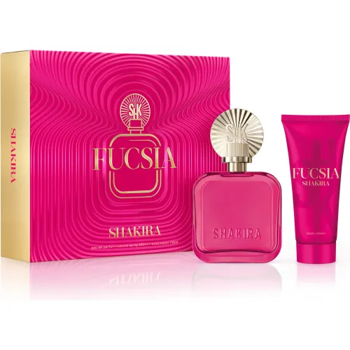 Set Shakira Perfume Mujer Shakira Fucsia Eau De Parfum 80 Ml + Body Lotion 75ml | Platanitos