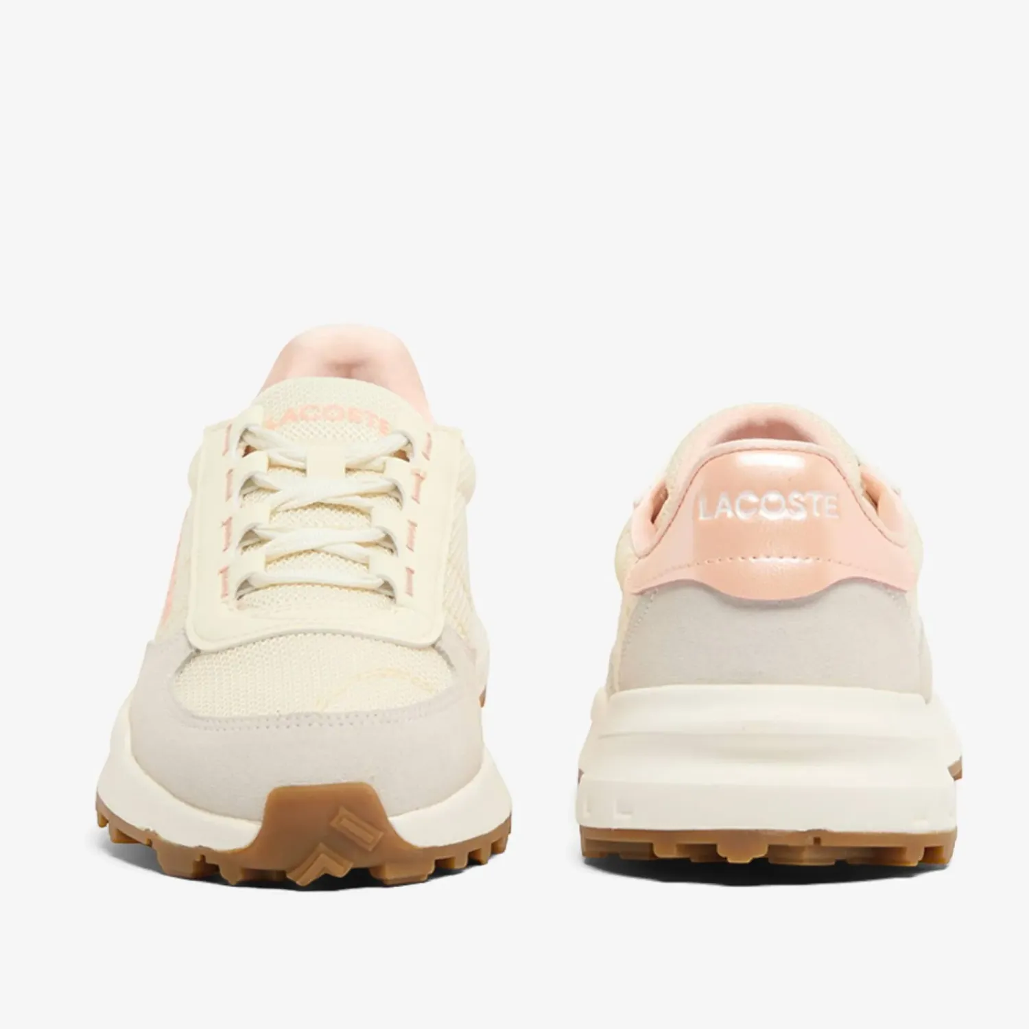 Zapatillas Lacoste Urbanas Mujer Elite Active Evo color beige | Platanitos