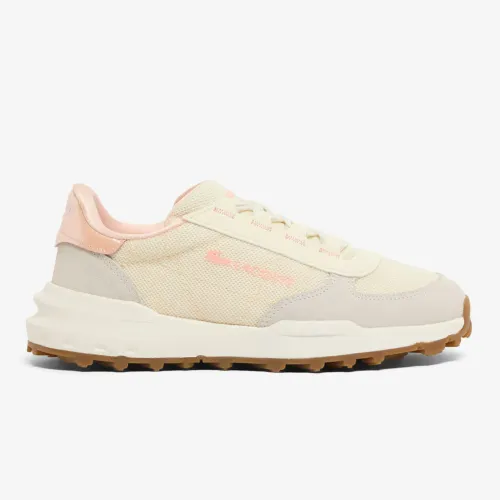 Zapatillas Lacoste Urbanas Mujer Elite Active Evo color beige | Platanitos