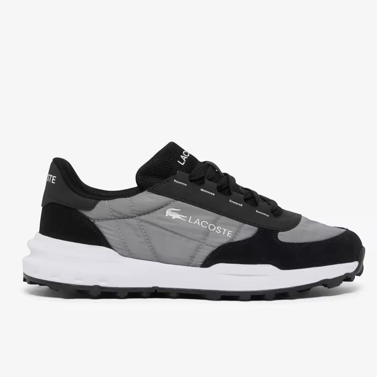 Zapatillas Lacoste Urbanas Hombre Elite Actv Evo 1261 color negro | Platanitos