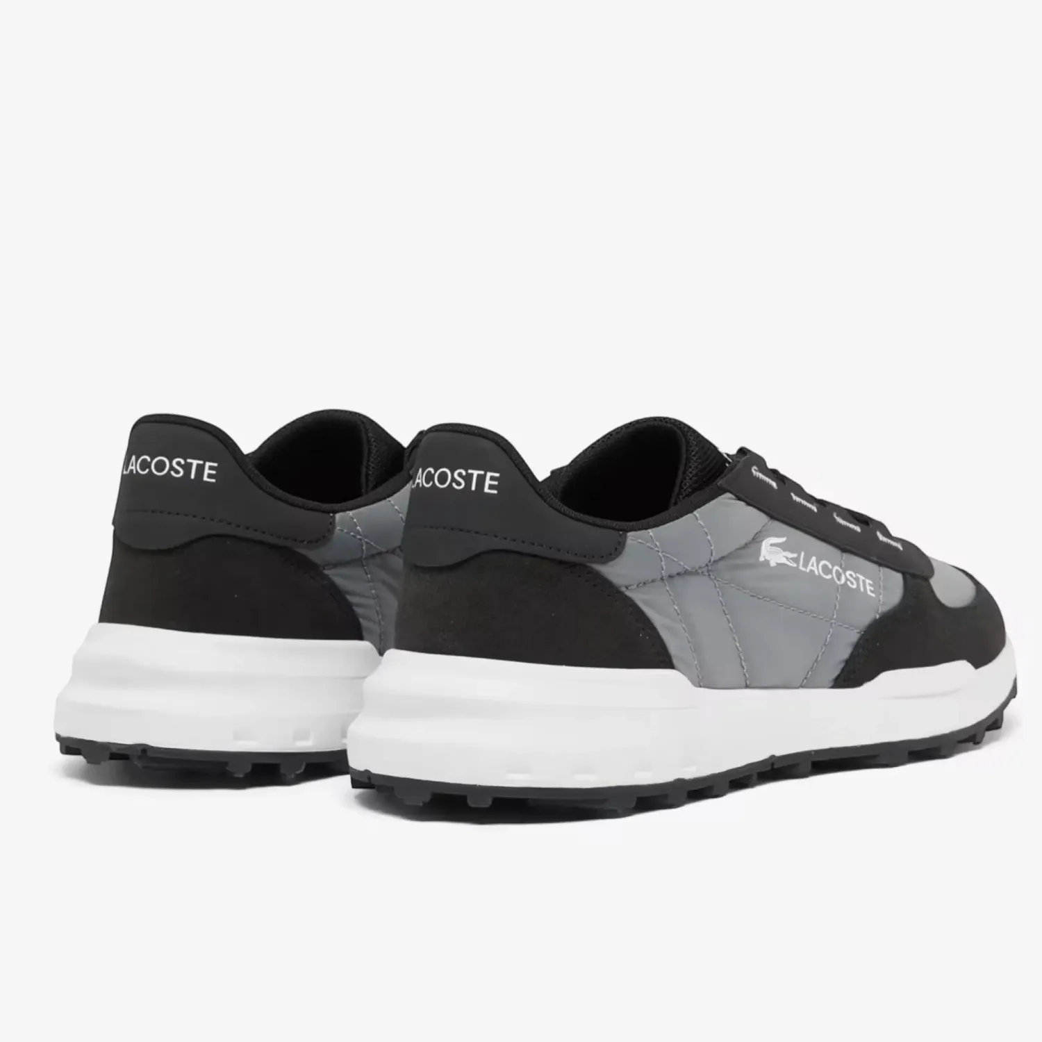 Zapatillas Lacoste Urbanas Hombre Elite Actv Evo 1261 color negro | Platanitos