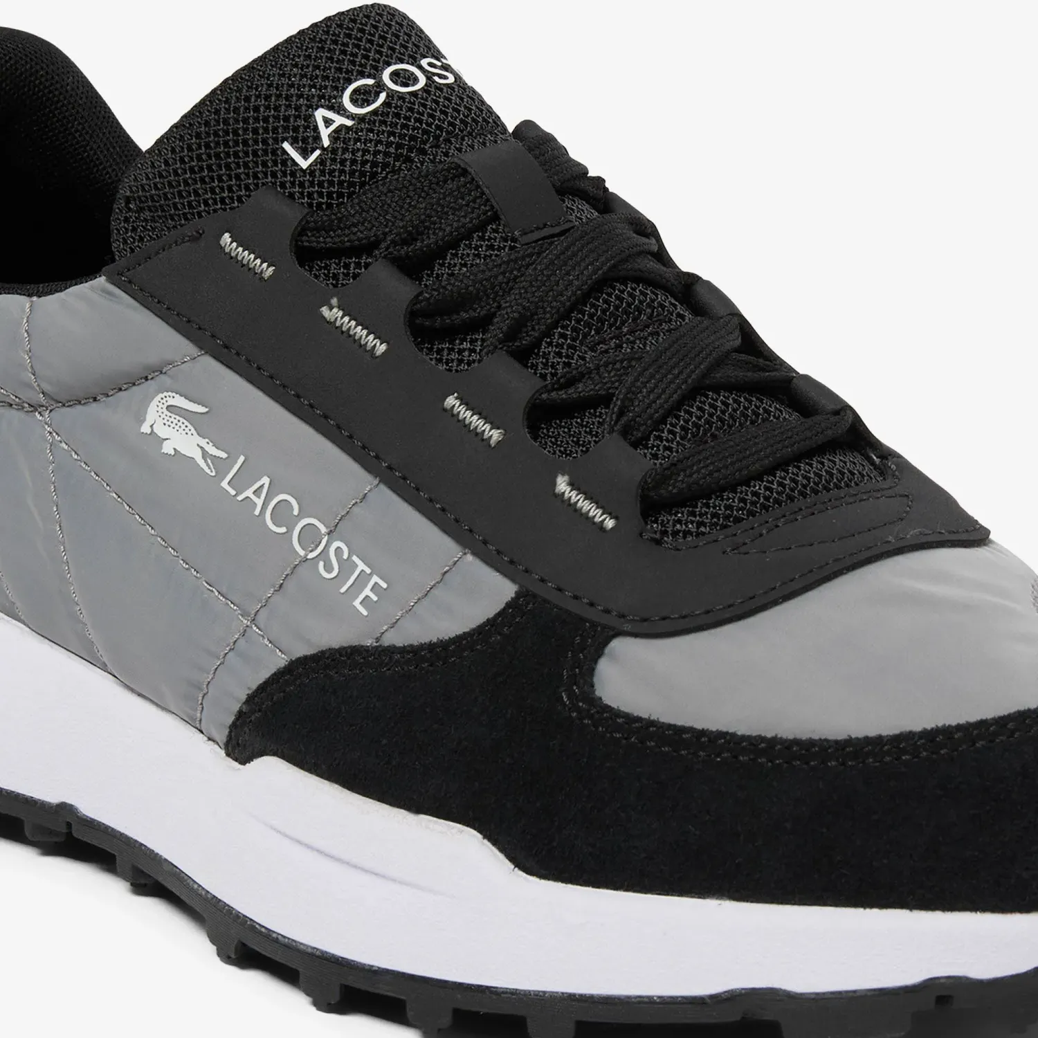 Zapatillas Lacoste Urbanas Hombre Elite Actv Evo 1261 color negro | Platanitos