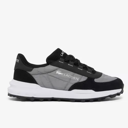 Zapatillas Lacoste Urbanas Hombre Elite Actv Evo 1261 color negro | Platanitos