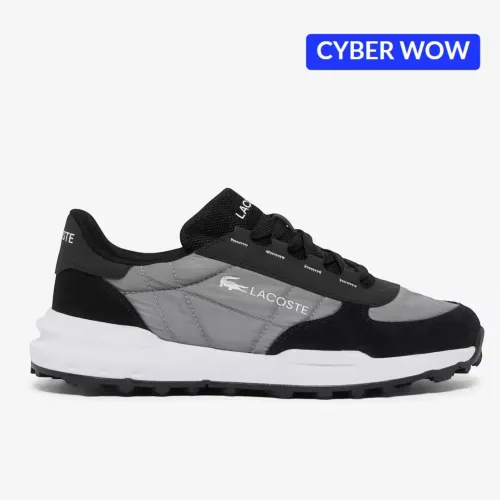 Zapatillas Lacoste Urbanas Hombre Elite Actv Evo 1261 color negro | Platanitos