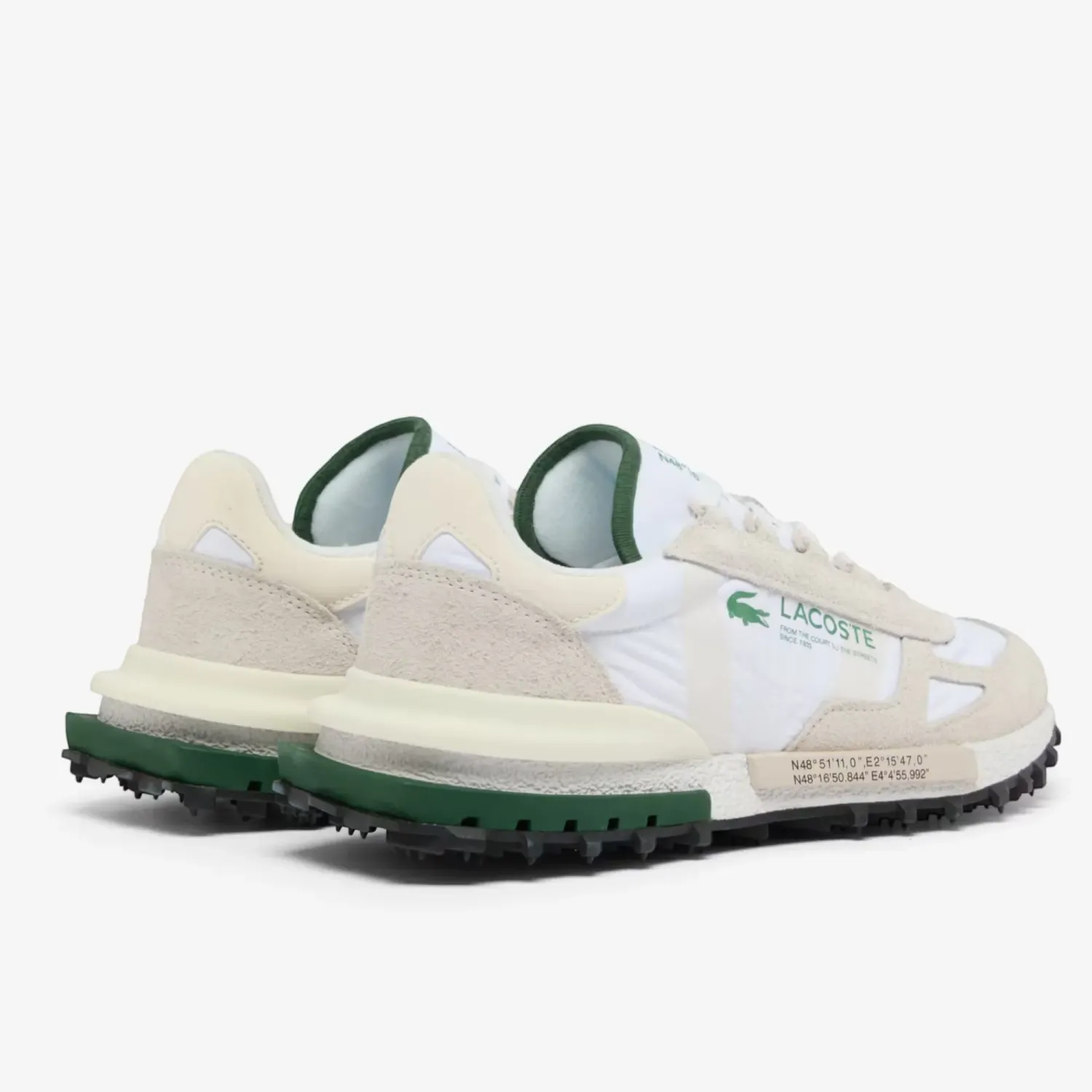 LACOSTE Zapatillas Lacoste Urbanas Hombre Elite Active color blanco | Platanitos