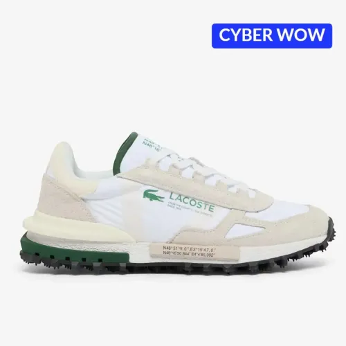 Zapatillas Lacoste Urbanas Hombre Elite Active color blanco | Platanitos