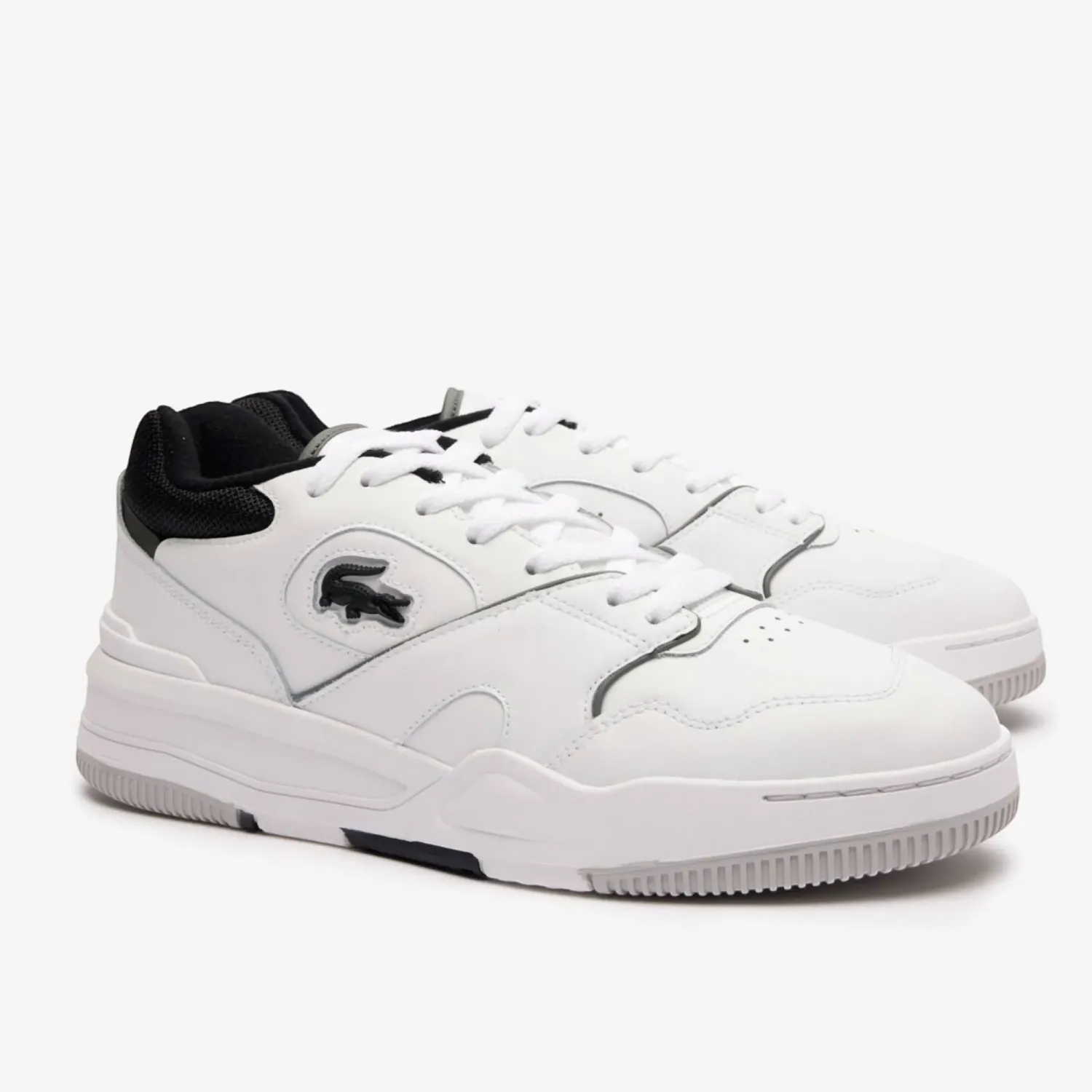 Zapatillas Lacoste Urbanas Hombre Lineshot 124 2 color blanco | Platanitos