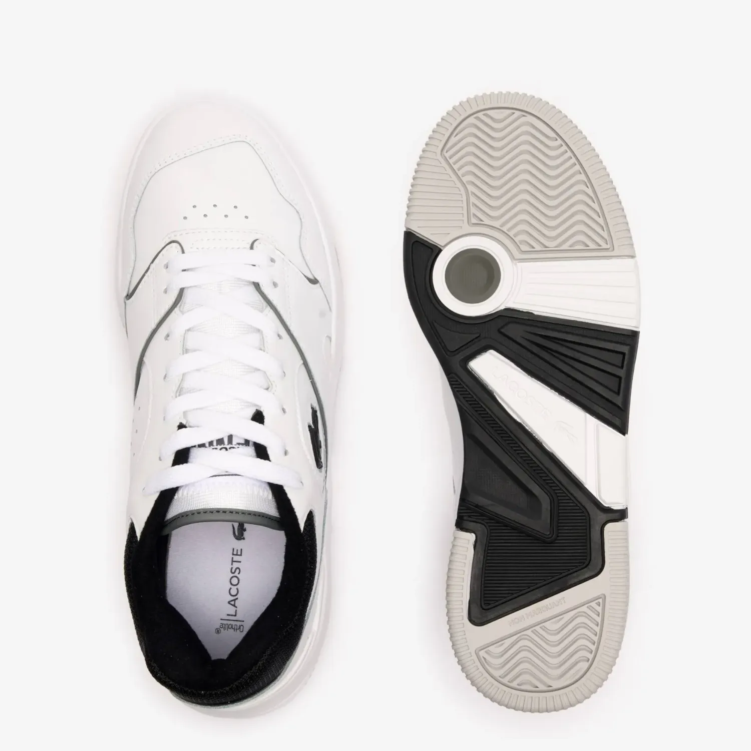 Zapatillas Lacoste Urbanas Hombre Lineshot 124 2 color blanco | Platanitos