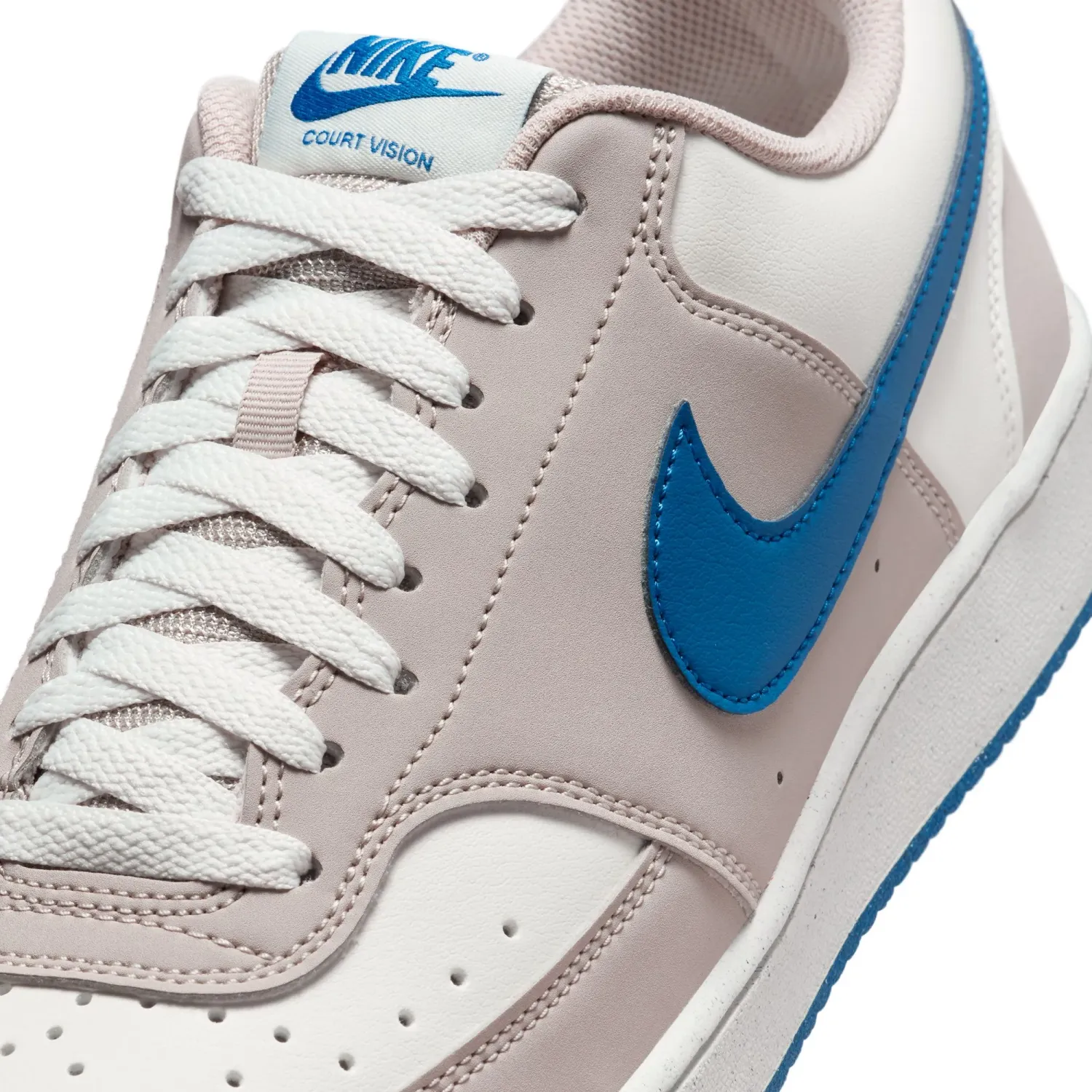 Zapatillas Nike Urbanas Hombre Court Vision Lo P Nbk color blanco / gris | Platanitos