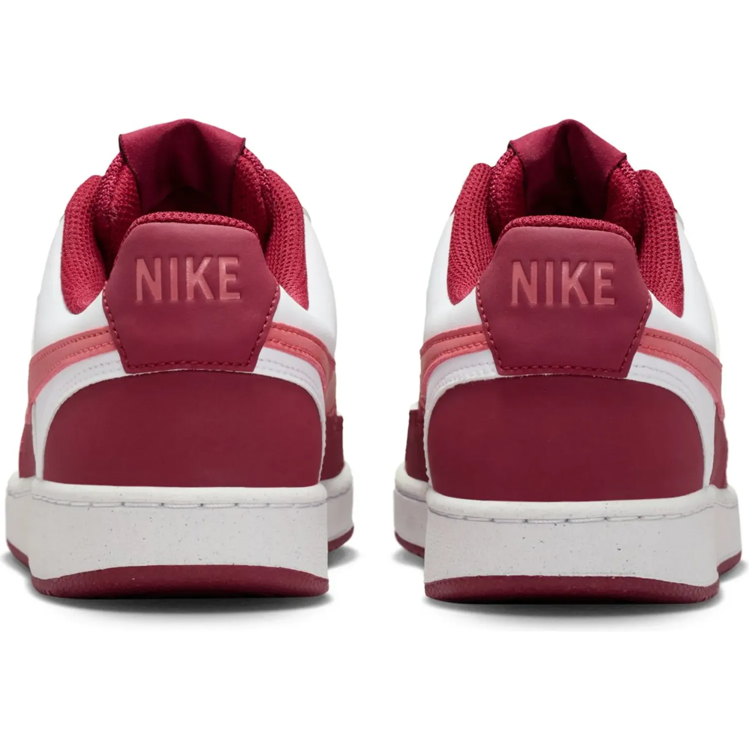 Zapatillas Nike Urbanas Mujer W Court Vision Lo P Nbk color blanco / rojo | Platanitos